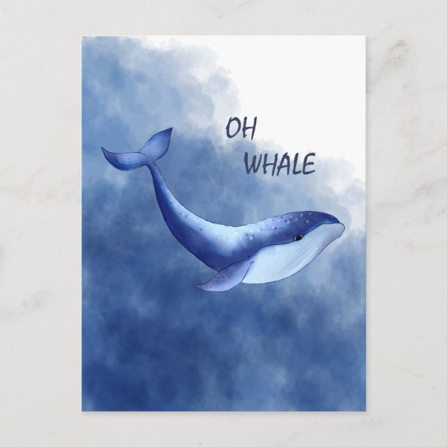 Postal  Whale (Anverso)