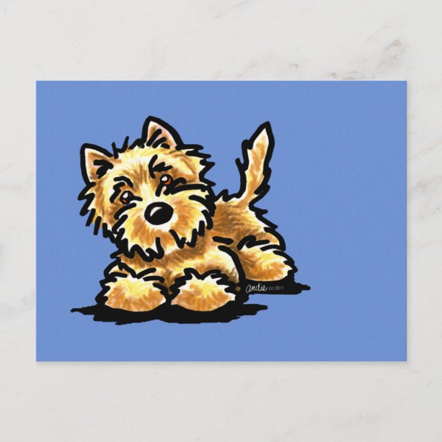 Postal Wheaten Cairn Terrier (Anverso)
