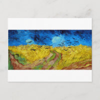 Wheatfield con cuervos, Van Gogh