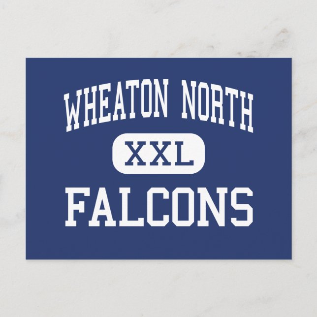 Postal Wheaton North - Falcons - High - Wheaton Illinois (Anverso)