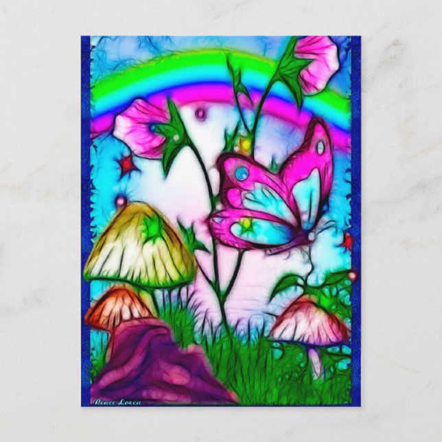 Postal Whimseys Fantasy Art (Anverso)