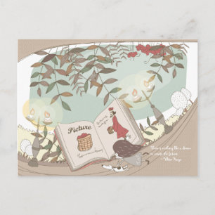 Postal Whimsical Dreamscape 9 Postcard