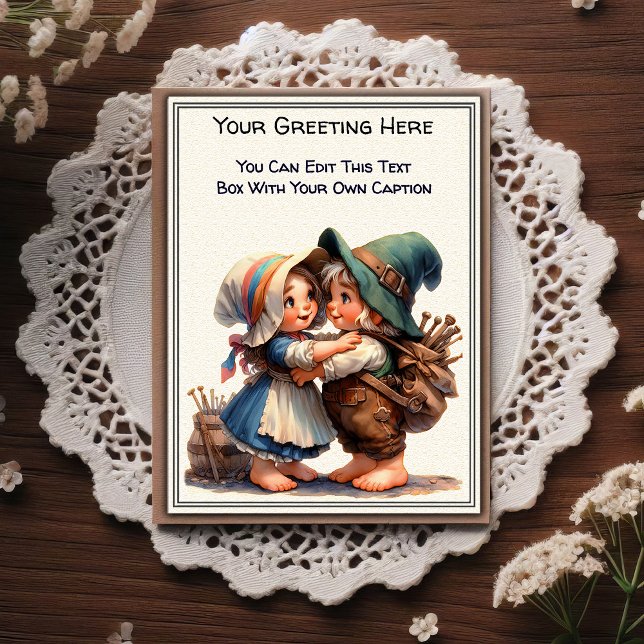 Postal Whimsical Everyday Sentiment Storybook Art   (Subido por el creador)