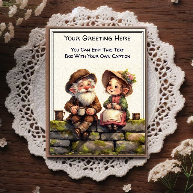 Postal Whimsical Everyday Sentiment Storybook Art   (Subido por el creador)