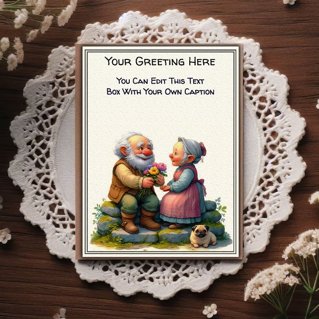 Postal Whimsical Everyday Sentiment Storybook Art   (Subido por el creador)