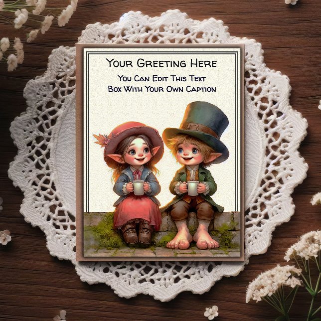 Postal Whimsical Everyday Sentiment Storybook Art   (Subido por el creador)