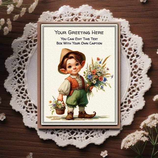 Postal Whimsical Everyday Sentiment Storybook Art   (Subido por el creador)