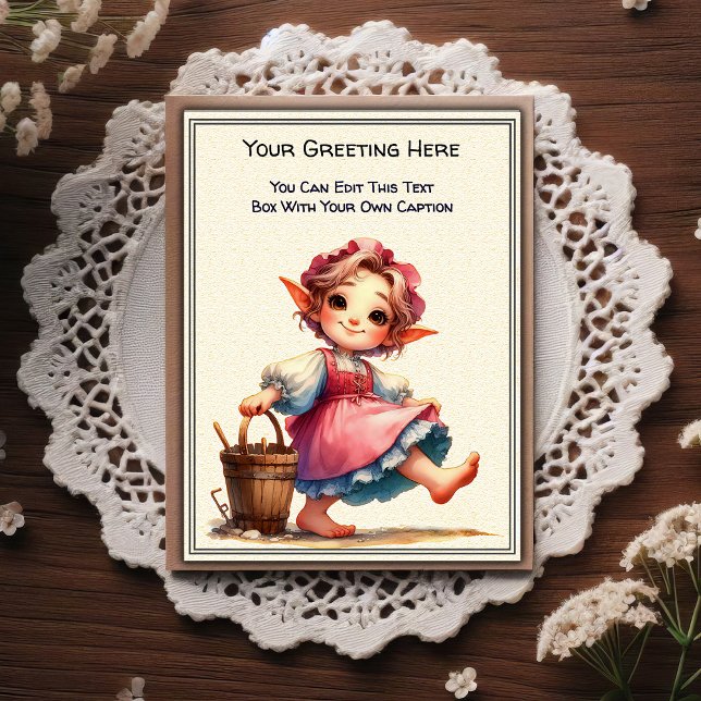 Postal Whimsical Everyday Sentiment Storybook Art   (Subido por el creador)