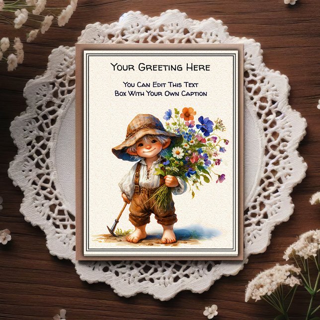 Postal Whimsical Everyday Sentiment Storybook Art   (Subido por el creador)