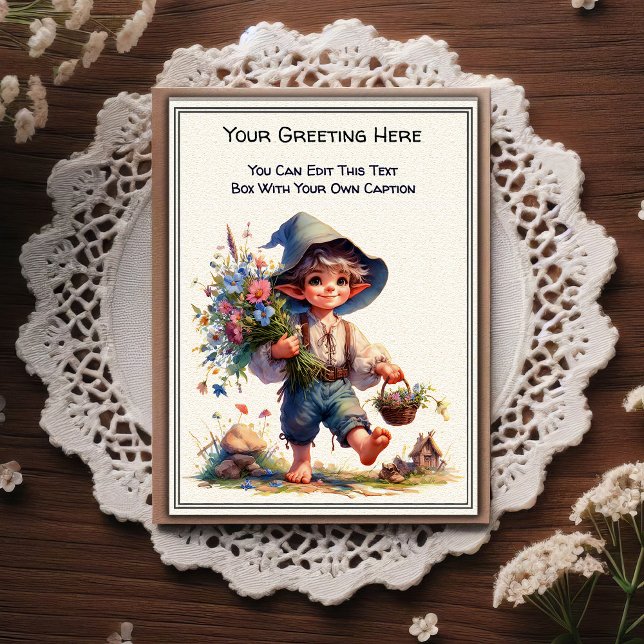 Postal Whimsical Everyday Sentiment Storybook Art   (Subido por el creador)