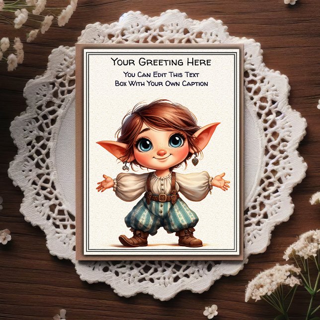 Postal Whimsical Everyday Sentiment Storybook Art   (Subido por el creador)