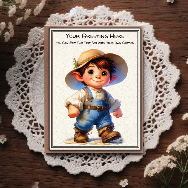 Postal Whimsical Everyday Sentiment Storybook Art   (Subido por el creador)