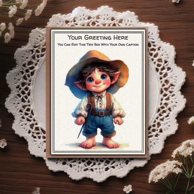 Postal Whimsical Everyday Sentiment Storybook Art   (Subido por el creador)