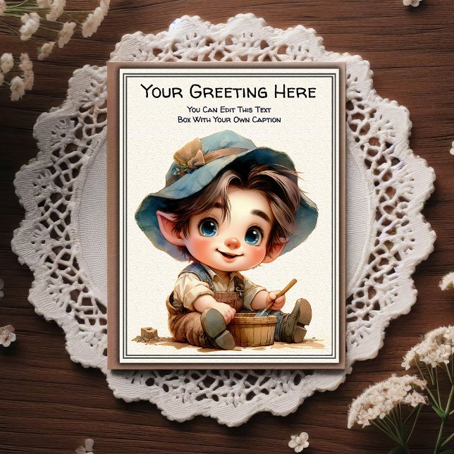 Postal Whimsical Everyday Sentiment Storybook Art   (Subido por el creador)