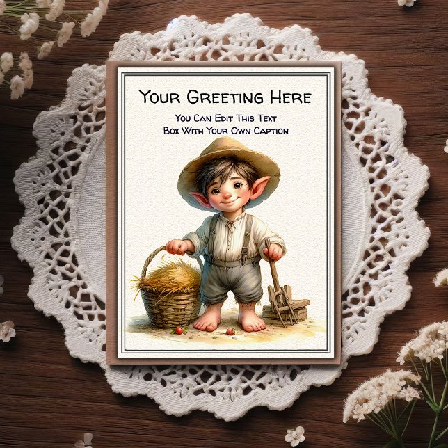 Postal Whimsical Everyday Sentiment Storybook Art   (Subido por el creador)