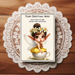Postal Whimsical Everyday Sentiment Storybook Fairy