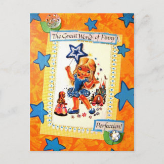 Postal Whimsical Finny - Vintage