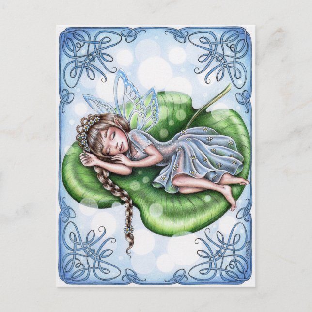 Postal Whimsy Fairy Adeline (Anverso)