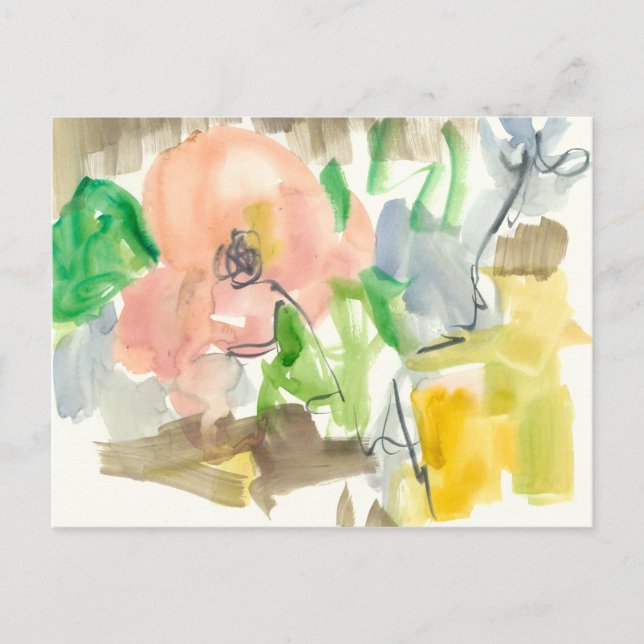 Postal Whimsy in the Garden II (Anverso)