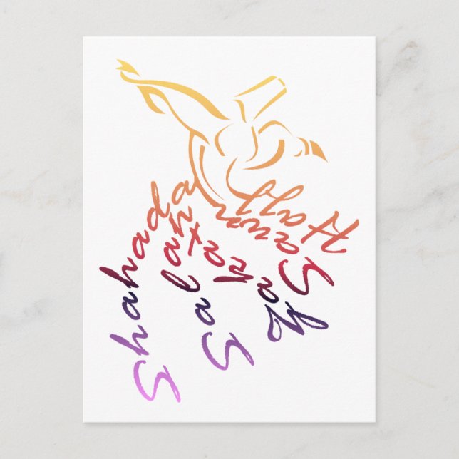 Postal Whirling Dervish (Anverso)