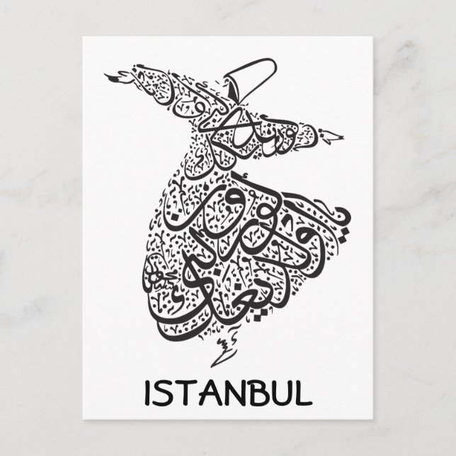 Postal Whirling Dervish (Anverso)
