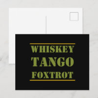Whiskey Tango Foxtrot WTF