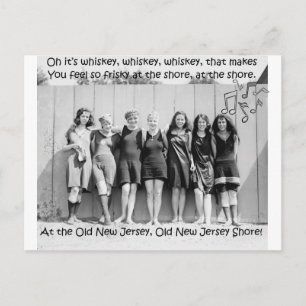 Postal Whiskey Te Hace Friskey En La Antigua Costa De NJ