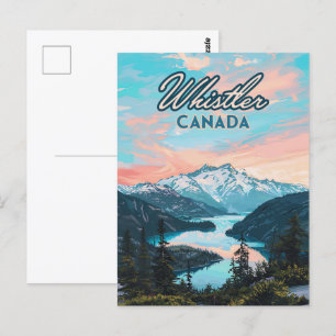 Postal Whistler Canada British Columbia Skirre Resort Ret