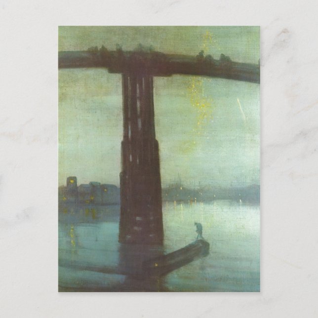 Postal Whistler, James McNeill Die Alte Battersea Br?cke: (Anverso)