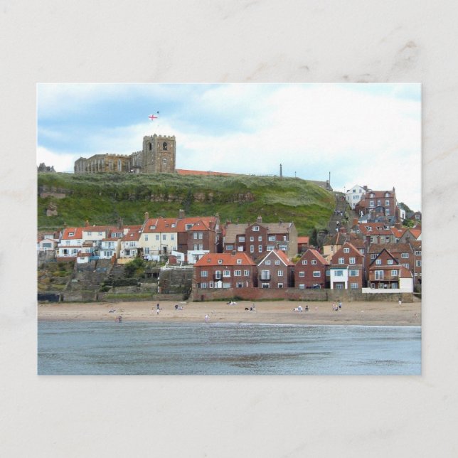 Postal Whitby en North Yorkshire (Anverso)