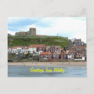 Postal Whitby en North Yorkshire, Inglaterra.