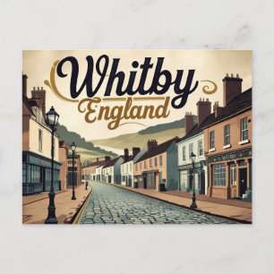Postal Whitby - Encanto gótico y belleza costera