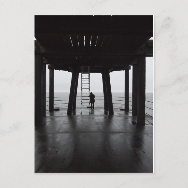 Postal Whitby Pier (Anverso)