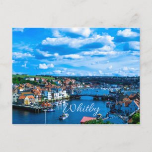 Postal Whitby, Yorkshire, England Postcard