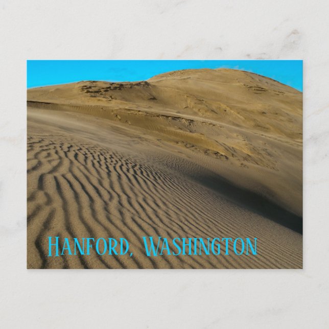 Postal White Bluffs Dunes Hanford Washington USA (Anverso)
