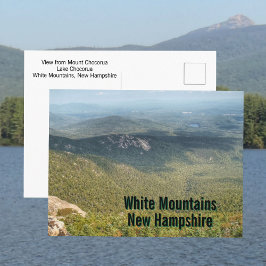 Postal White Mountains View from Mount Chocorua