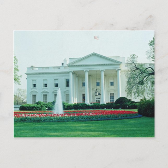Postal White The White House, Washington, D.C., U.S.A. fl (Anverso)