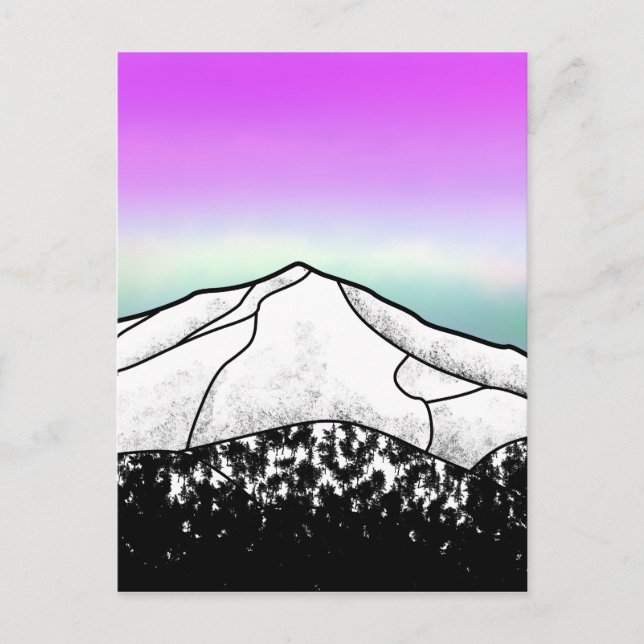 Postal Whiteface Mountain Nueva York (Anverso)