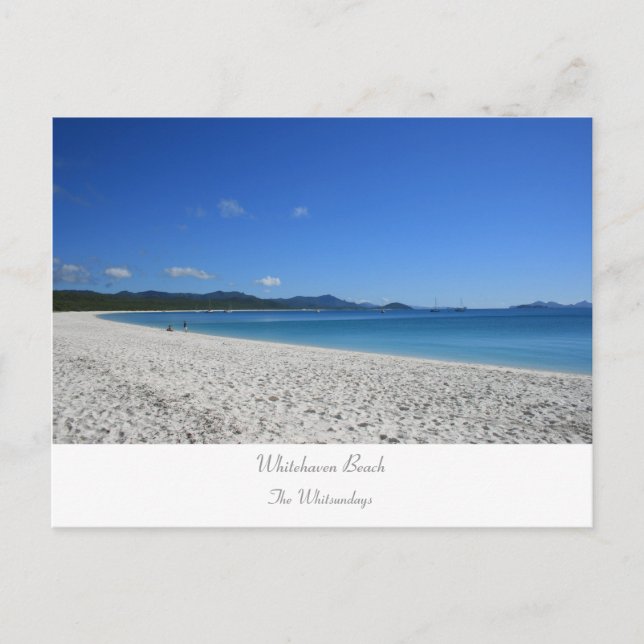 Postal Whitehaven Beach, Queensland - Postcard (Anverso)