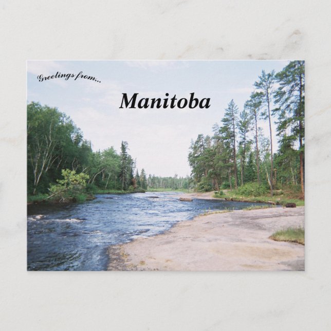 Postal Whiteshell Provincial Park Manitoba Canada (Anverso)