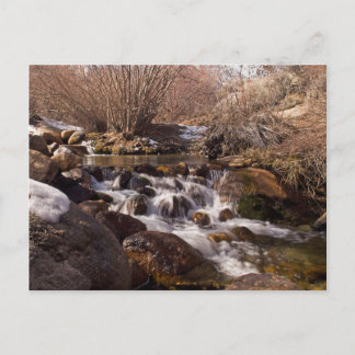 Postal Whitney Potrtal Waterfall, California Card