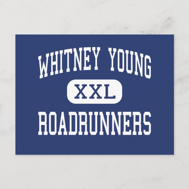 Postal Whitney Young Roadrunners Middle Detroit (Anverso)