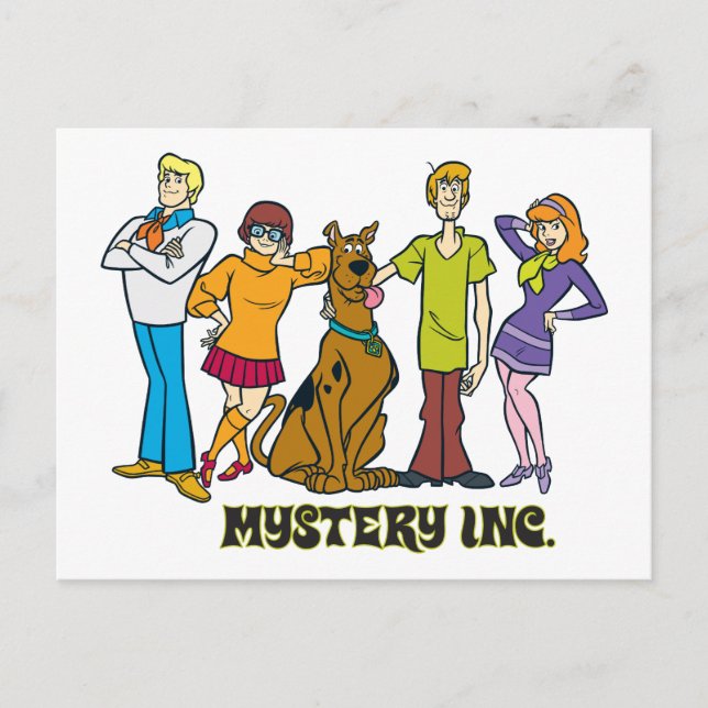 Postal Whole Gang 12 Mystery Inc (Anverso)