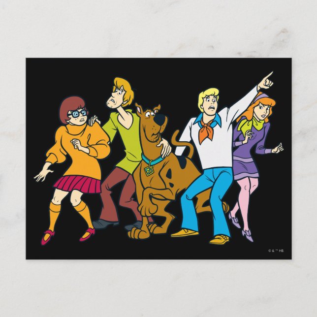 Postal Whole Gang 13 Mystery Inc (Anverso)
