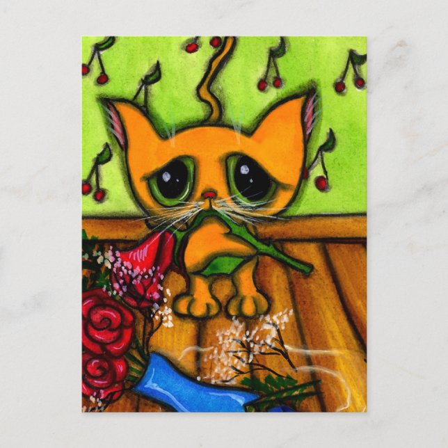 Postal Whoopsie Sorry Kitty (Anverso)