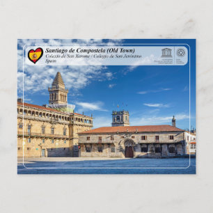 Postal WHS UNESCO - Colexio de San Xerome