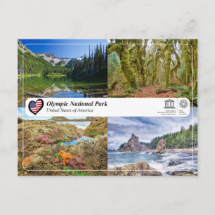 Postal WHS UNESCO - Parque Nacional Olímpico