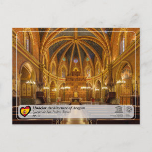 Postal WHS UNESCO - Torre de Iglesia de San Pedro