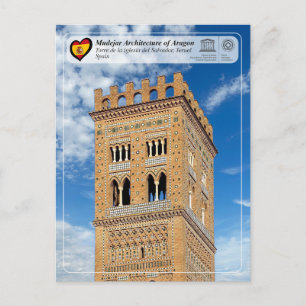 Postal WHS UNESCO - Torre de la Iglesia del Salvador