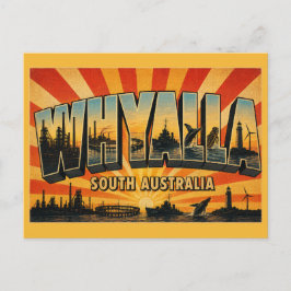 Postal Whyalla South Australia Steel City Arte Vintage